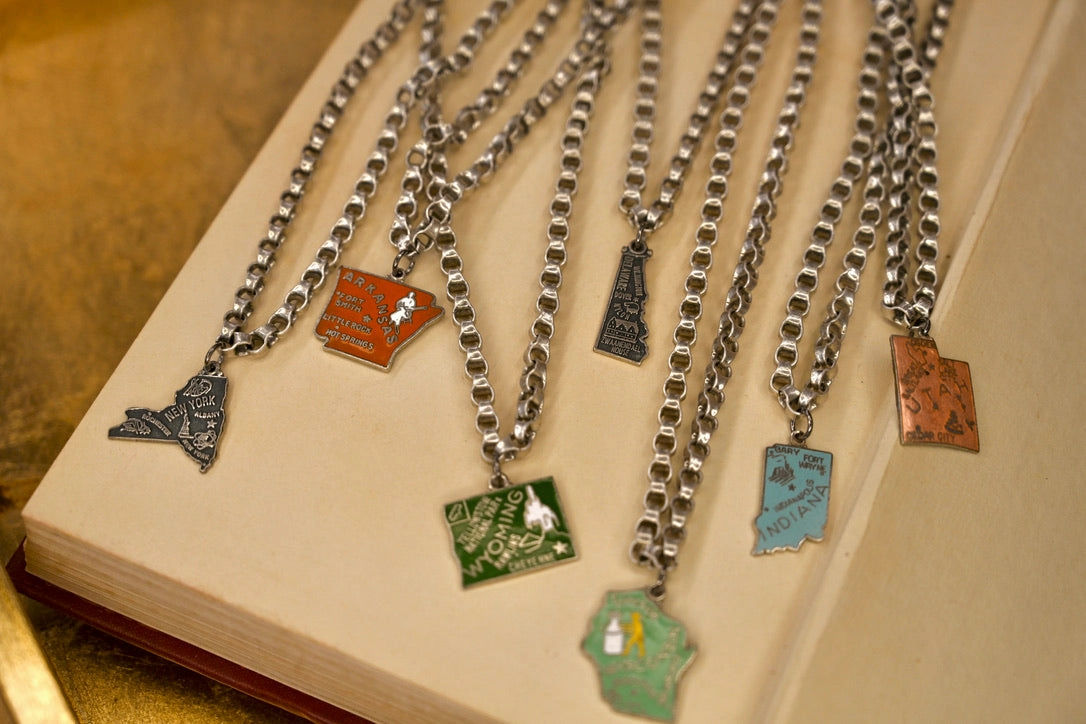 Meaningful Jewelry Beaded Item Vintage State Charming Necklace