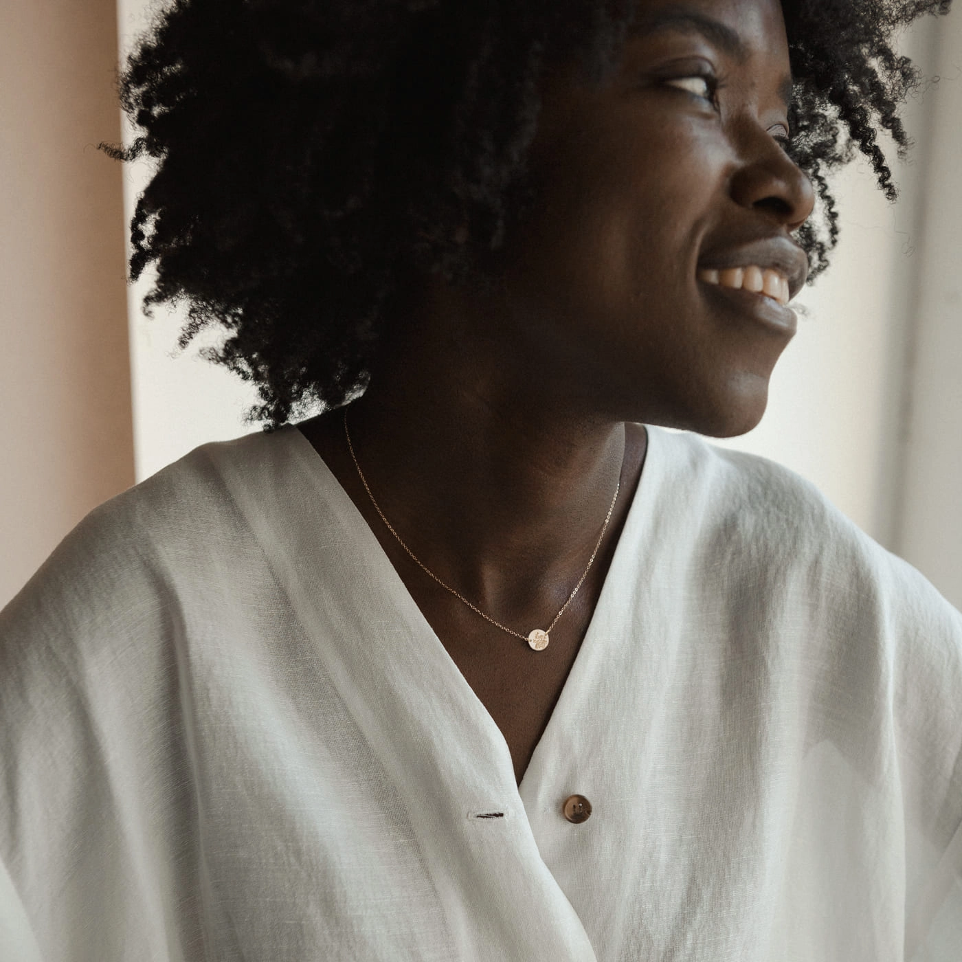 All Time Trend Setter Small Flora Link Necklace