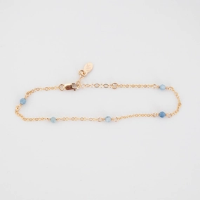 Change Maker Authentic Style Aquamarine Classic Bracelet
