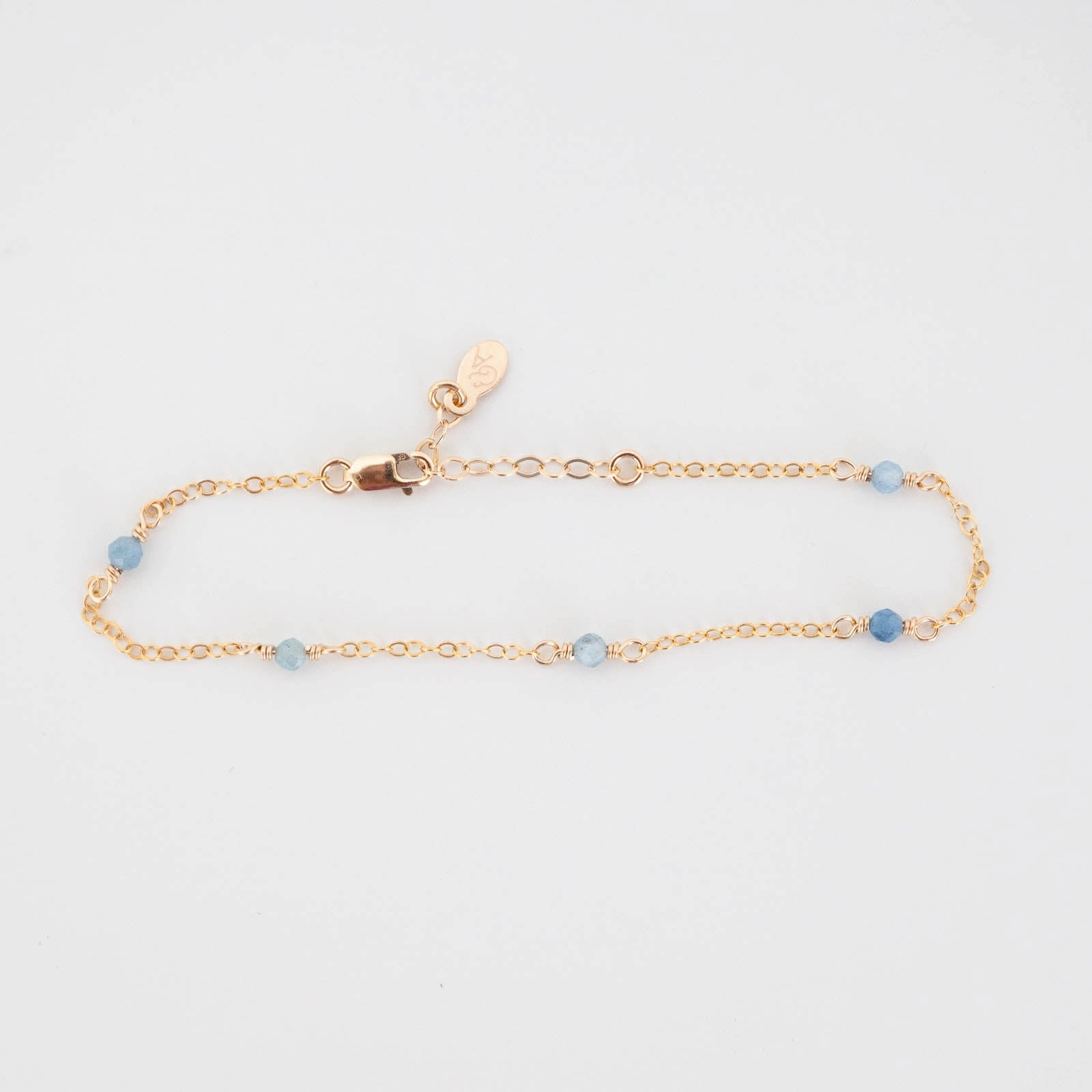 Change Maker Authentic Style Aquamarine Classic Bracelet