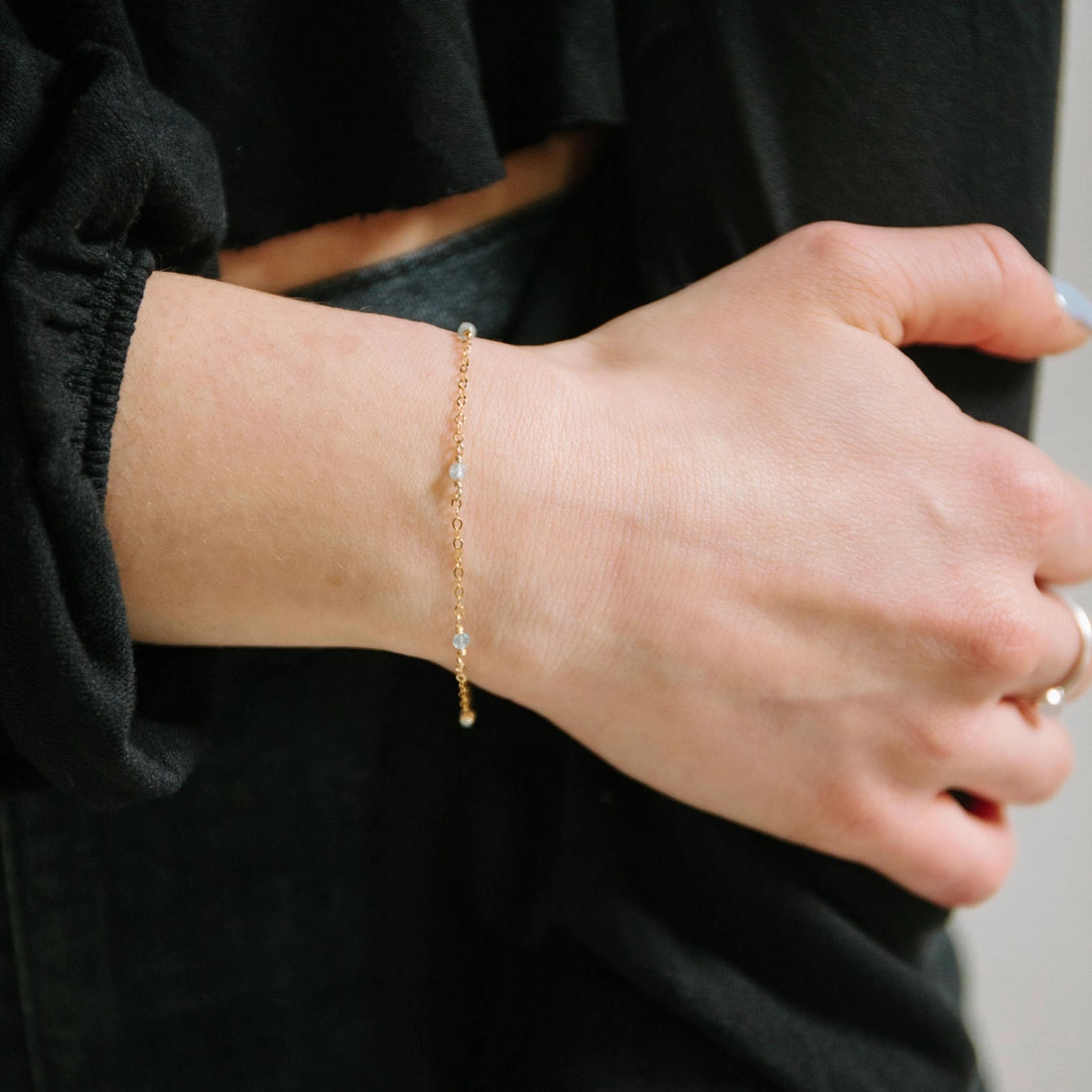 Aquamarine Classic Bracelet Token Of Love