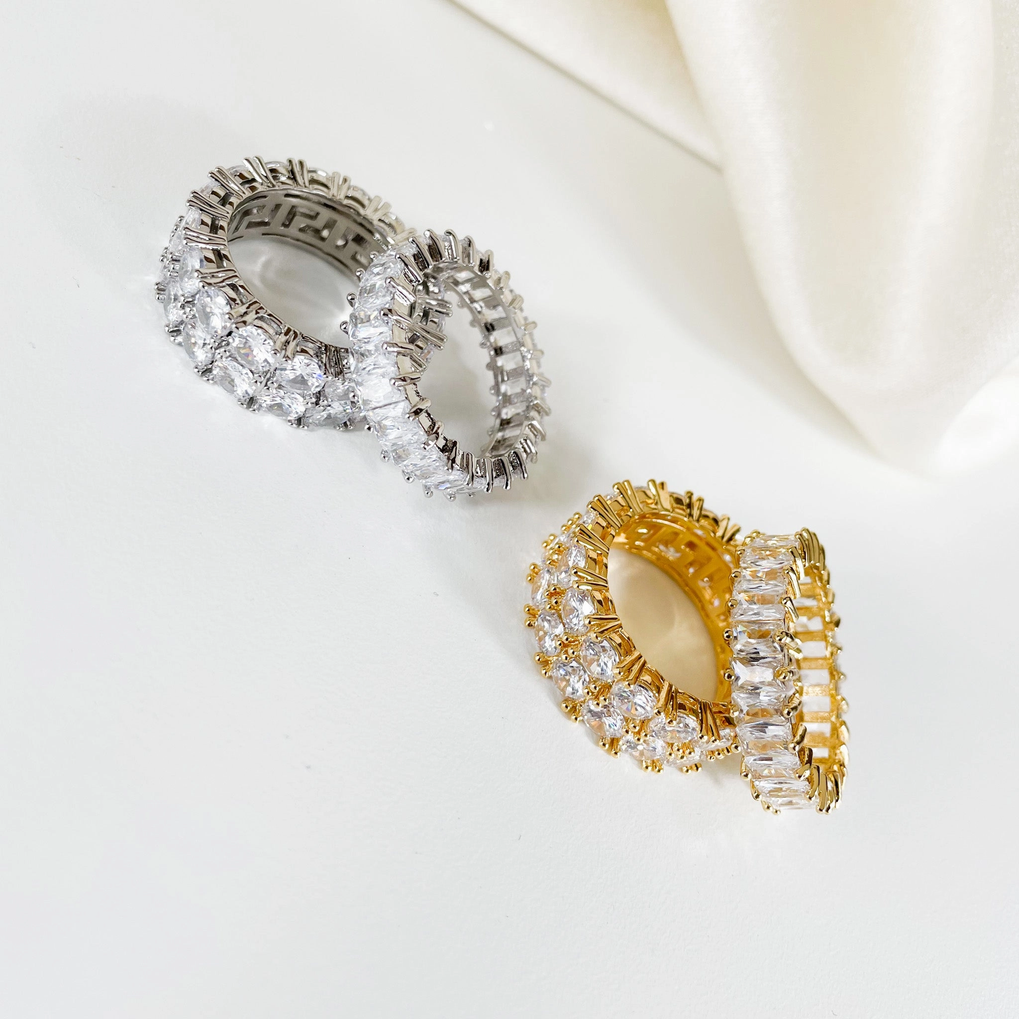 Mass market Gold Mine Baguette Ring