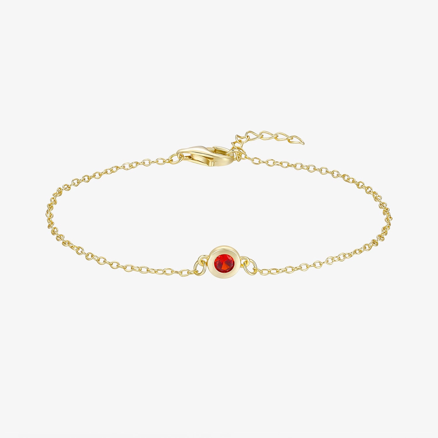 Forever Chic Solitaire Birthstone Bracelet