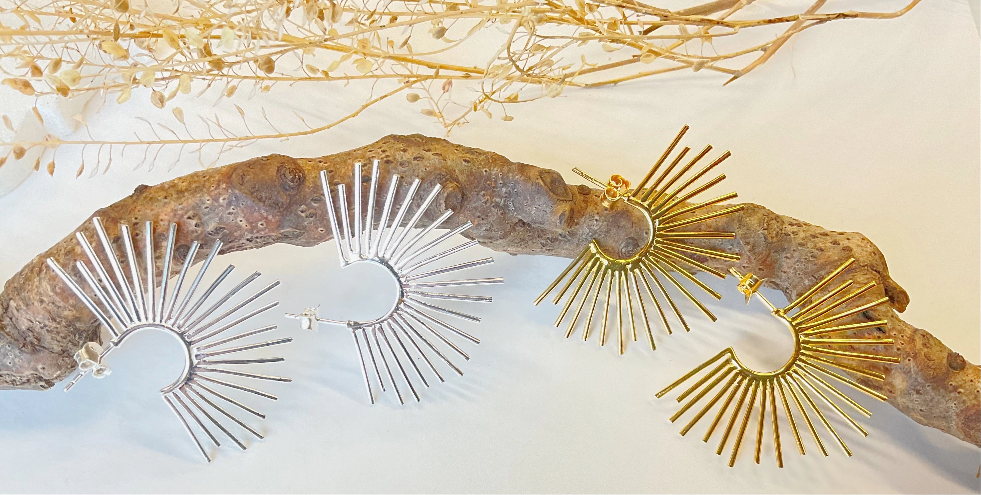 Starburst earrings fresh start