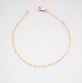 Destination Sight Phase-To-Phase Flora Chain Bracelet - 14K Solid Gold