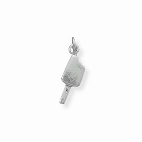 Chic Gem Sterling Silver Ice Cream Bar Charm - Missing a Bite