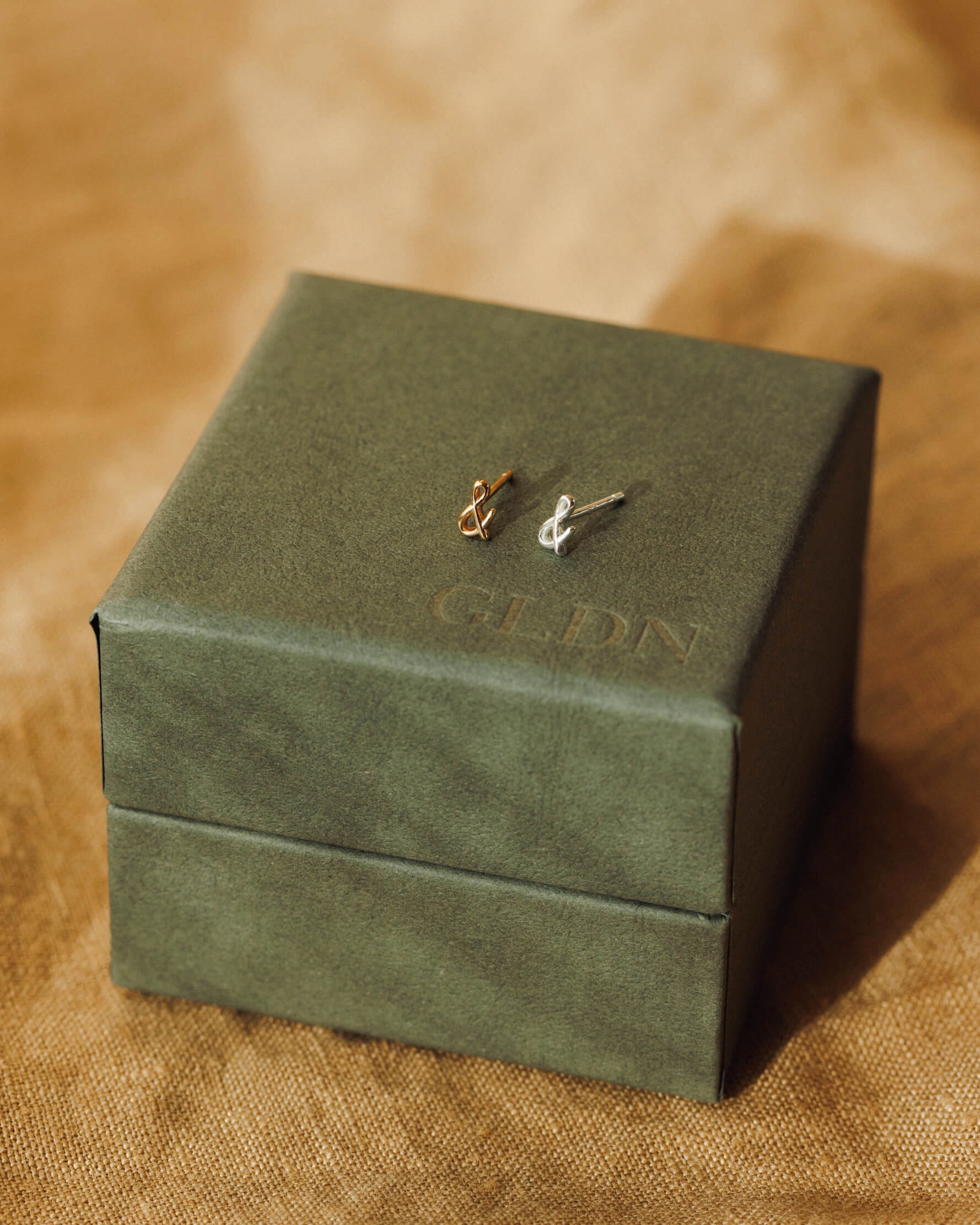 Exquisite Detailing Ampersand Studs