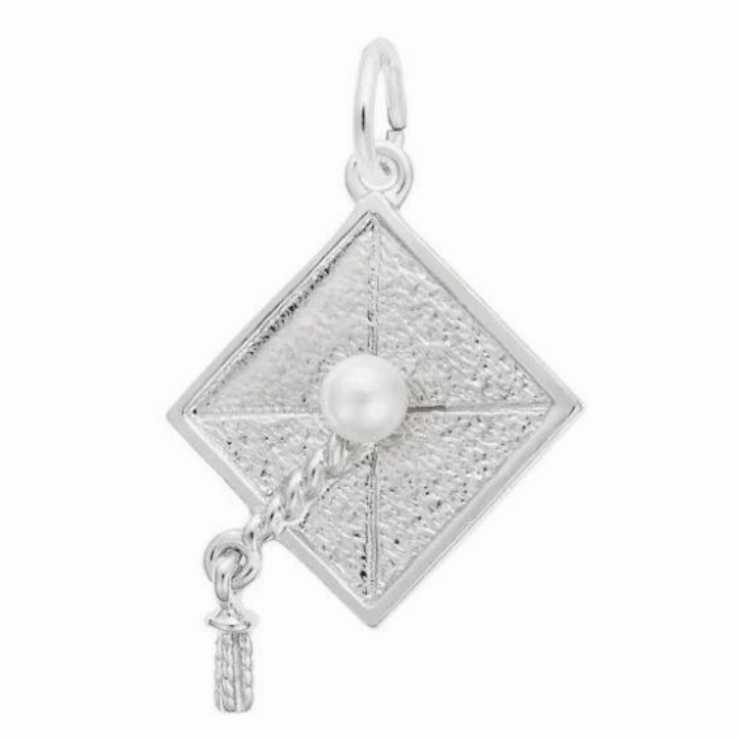 Photo Look Exclusive Shine Graduation Cap with Pearl Charm