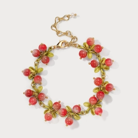 Mountain Spirit Cranberry Bracelet
