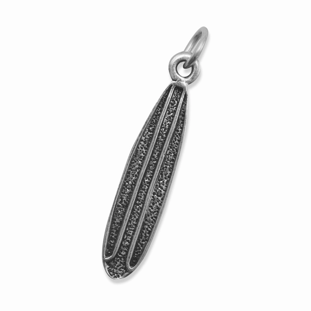 Surfboard Charm Sterling Silver Romantic Layer
