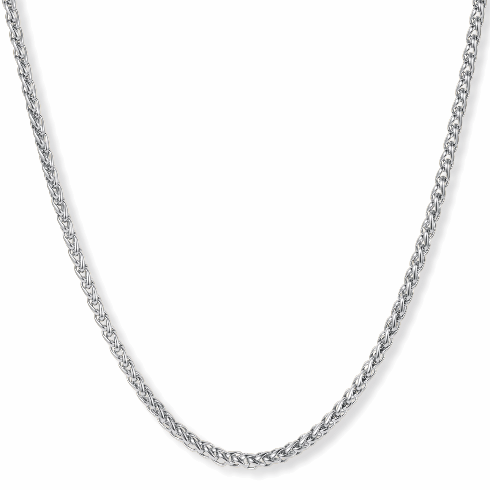 The Silver Wheat Necklace - Essentials Collection Simple Choice