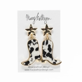 These Boots Are Made for Walking Earrings Luxurious Must-Have Vacation Ornament