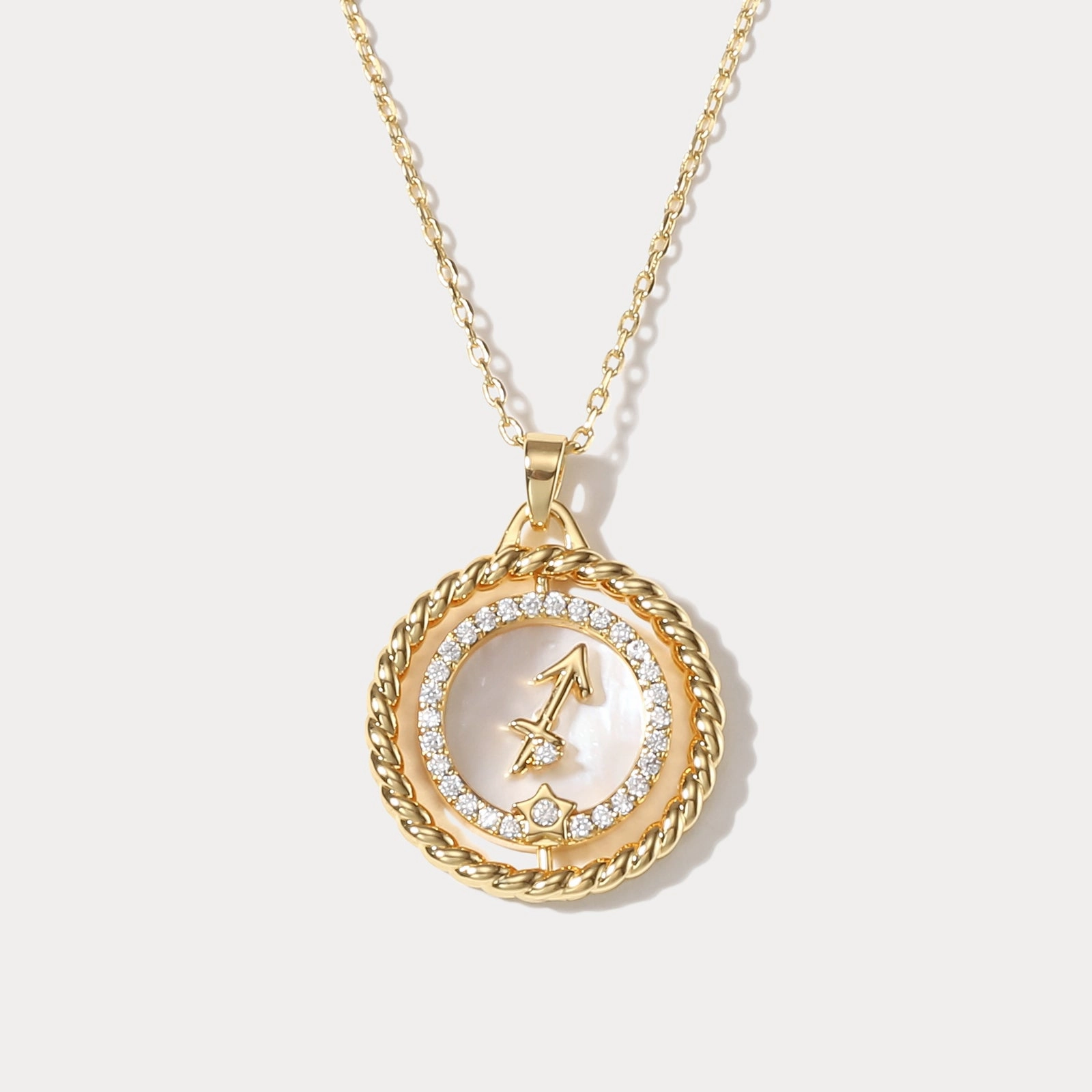 Sagittarius Galaxy Constellation Pendant Necklace Family Occasion Fashion Detail
