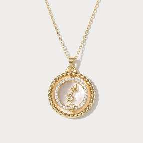 Sagittarius Galaxy Constellation Pendant Necklace Family Occasion Fashion Detail