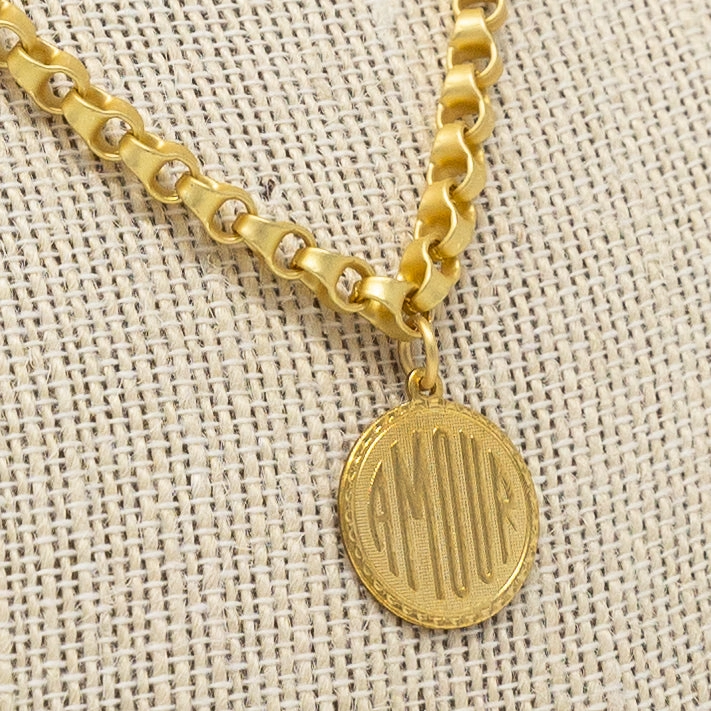 Creative Edge Radiant Shine Amour Chain Necklace