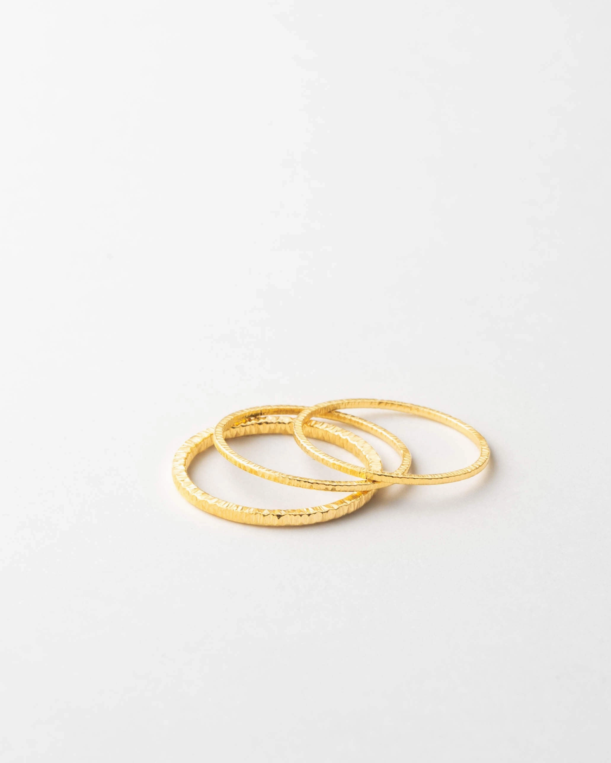Playful Shine Weekend Ready Golden Hour Stacking Rings