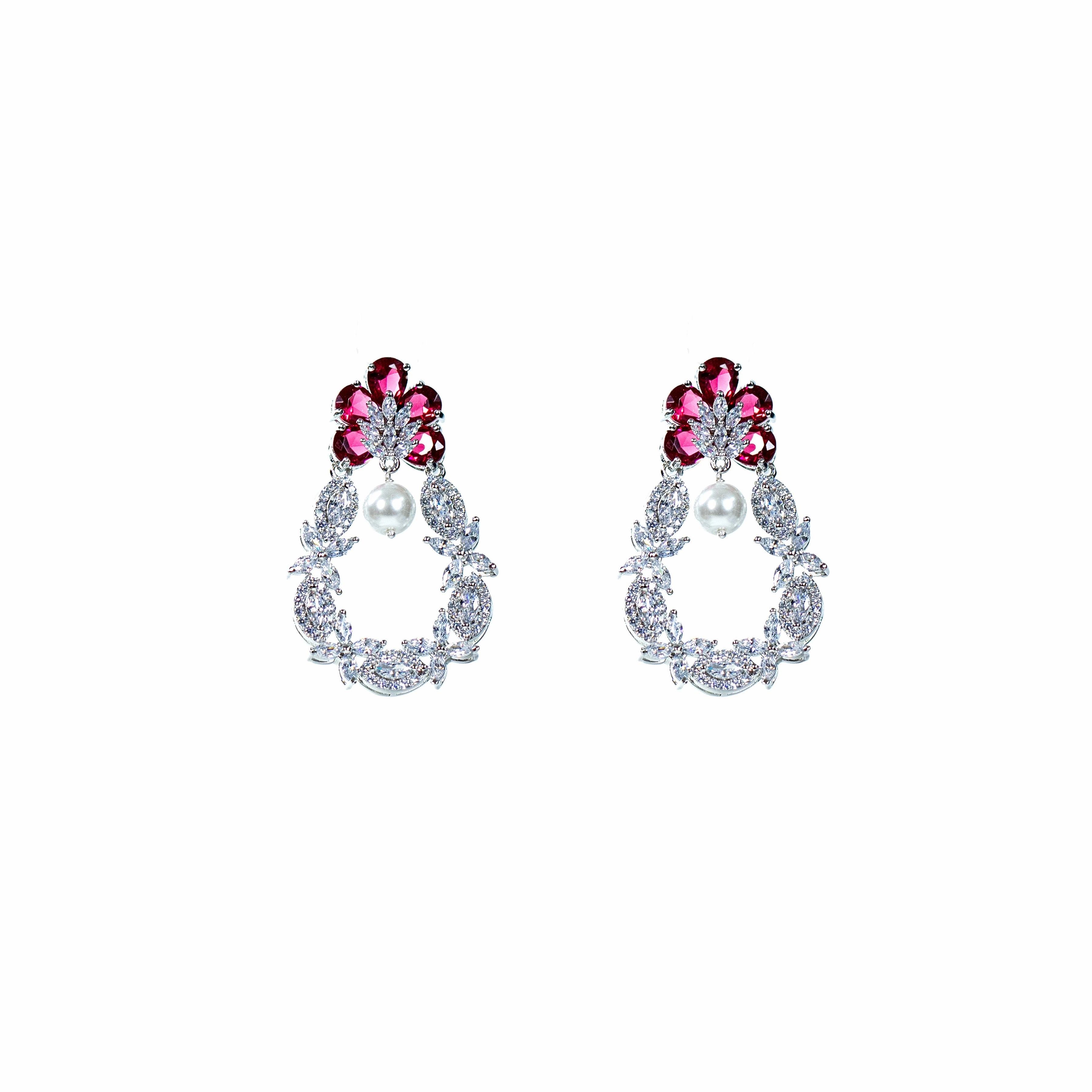 Pearto marquise pearl earring Fashion Elegance Clean Accent