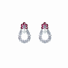 Pearto marquise pearl earring Fashion Elegance Clean Accent