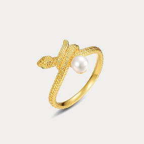 Traditional Memento Affordable Luxury Twist Snake Ring