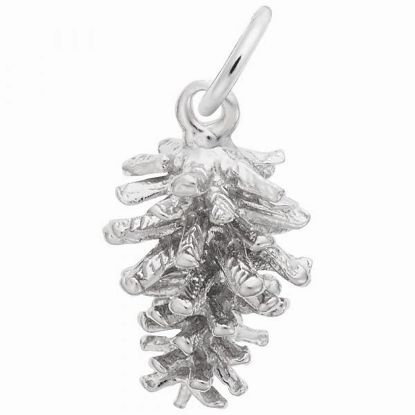 Allure Accent Personal Touch Pine Cone Charm