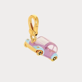 Chic Item Date night Purple Car Pendant Necklace