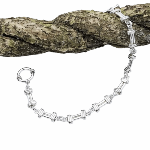 Via Taxco Hand Made Link Bracelet Silky texture