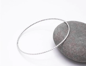 Via Taxco Twisted Stacking Bangle Precious Shine Artisan Made