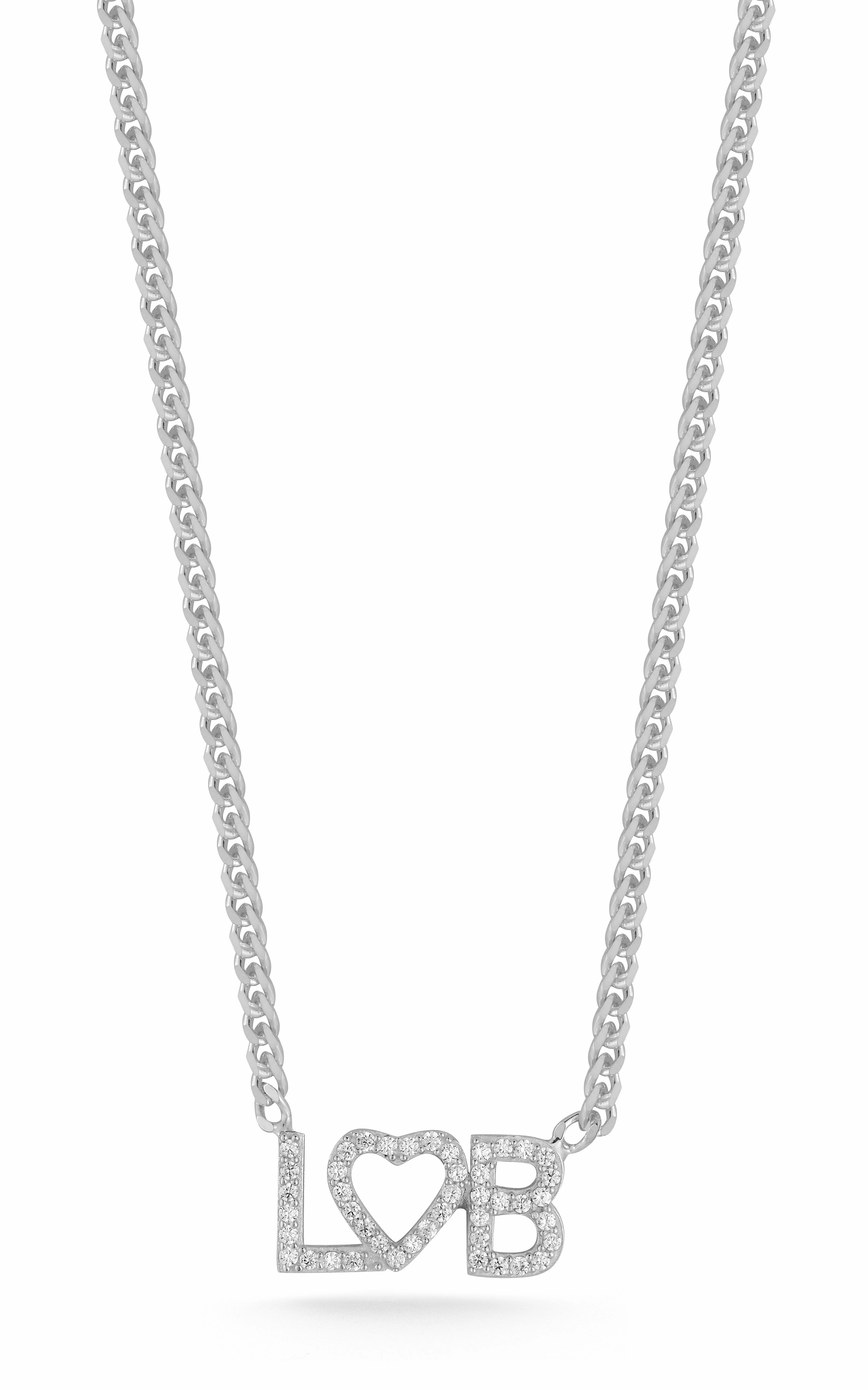 Pav?? Heart Nameplate Choker Luxurious Item Signifying Item