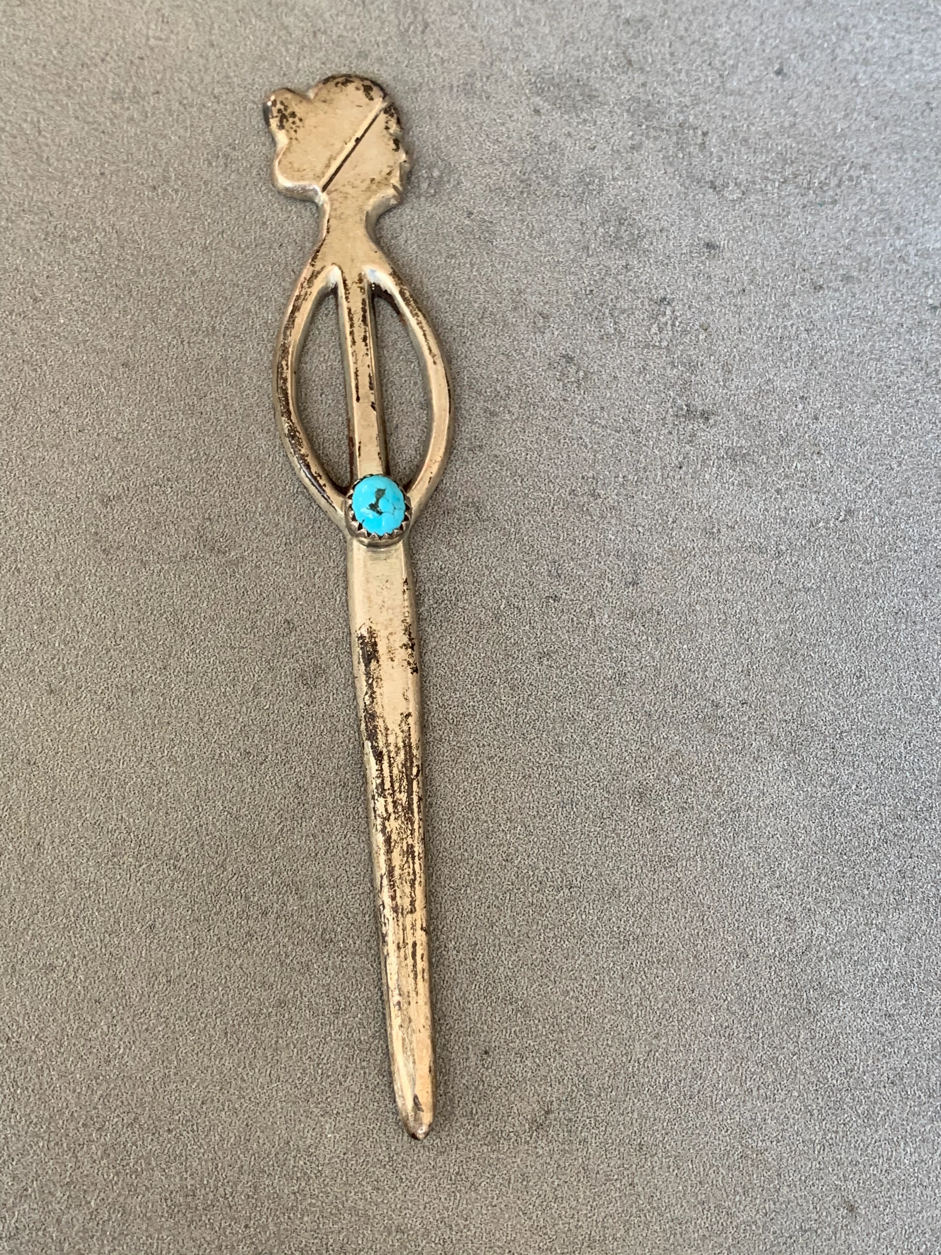 Exclusive Design Vintage Native American Lady Sterling Letter Opener
