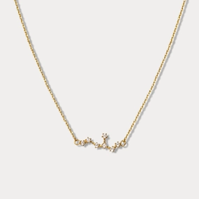 Virgo Constellation Diamond Pendant Necklace Gorgeous Design luxury item