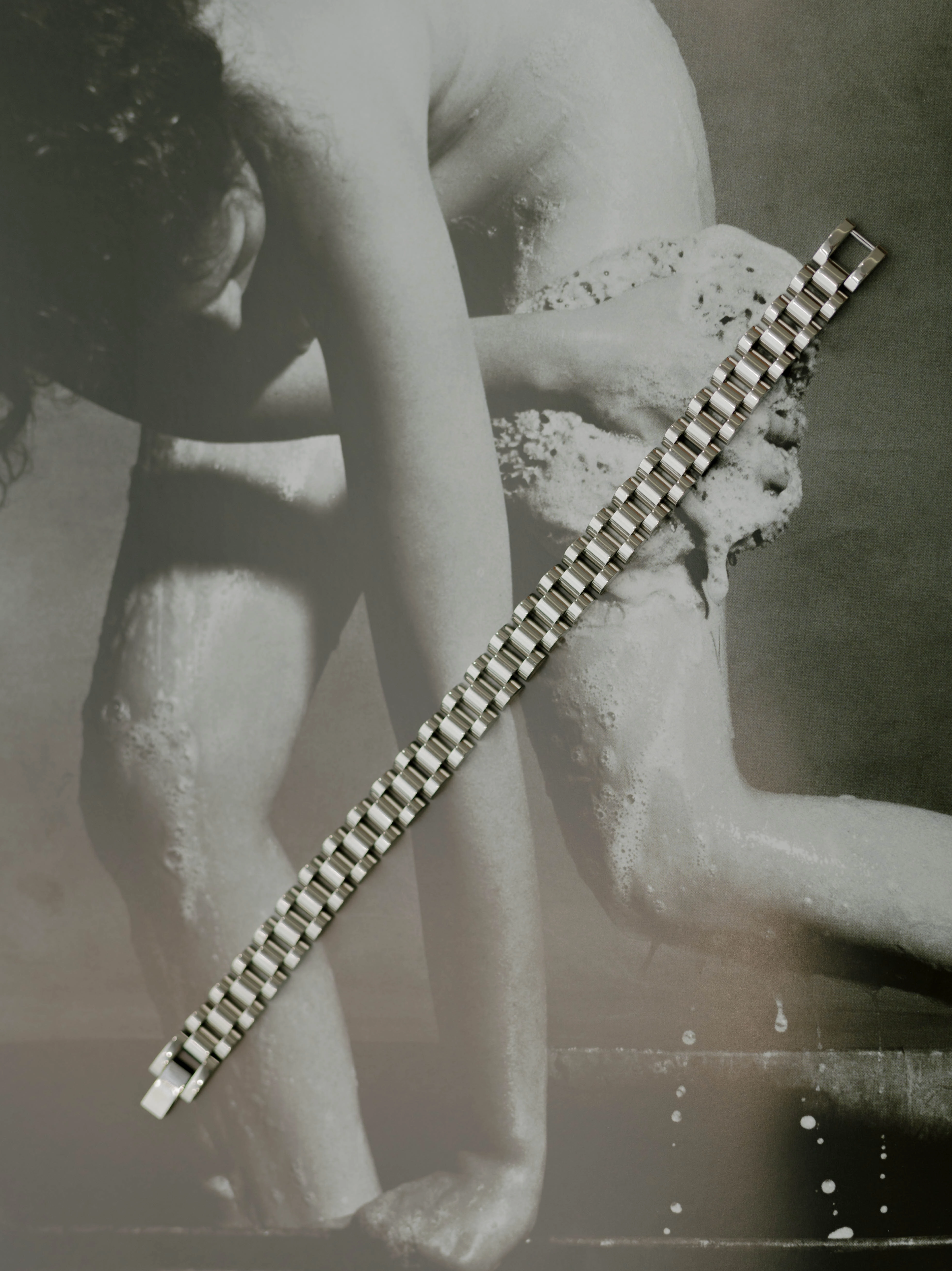 Local Touch Designed To Fit Watch Band Bracelet ?C Silver