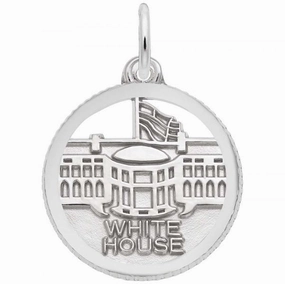 handmade touch Alluring Edge White House Disc Charm