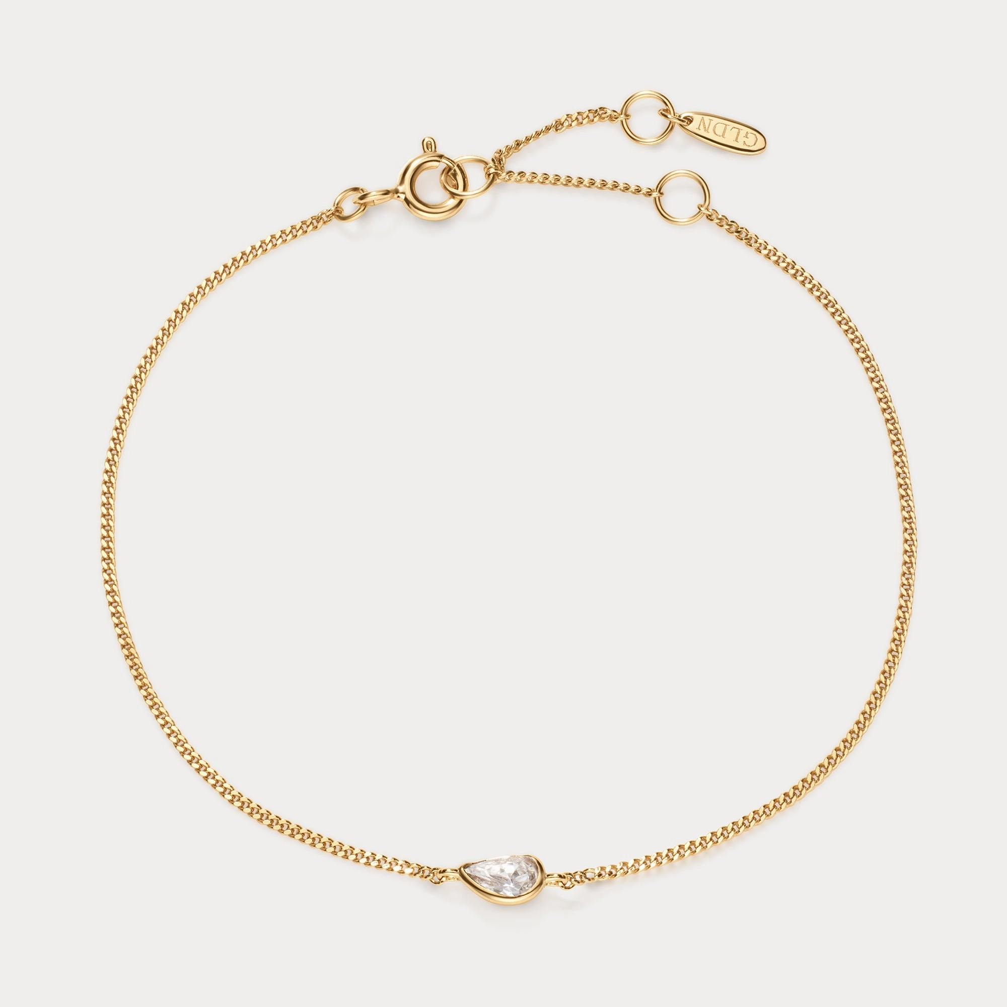 White Sapphire Zephyr Bracelet Understated Elegance Modern Element