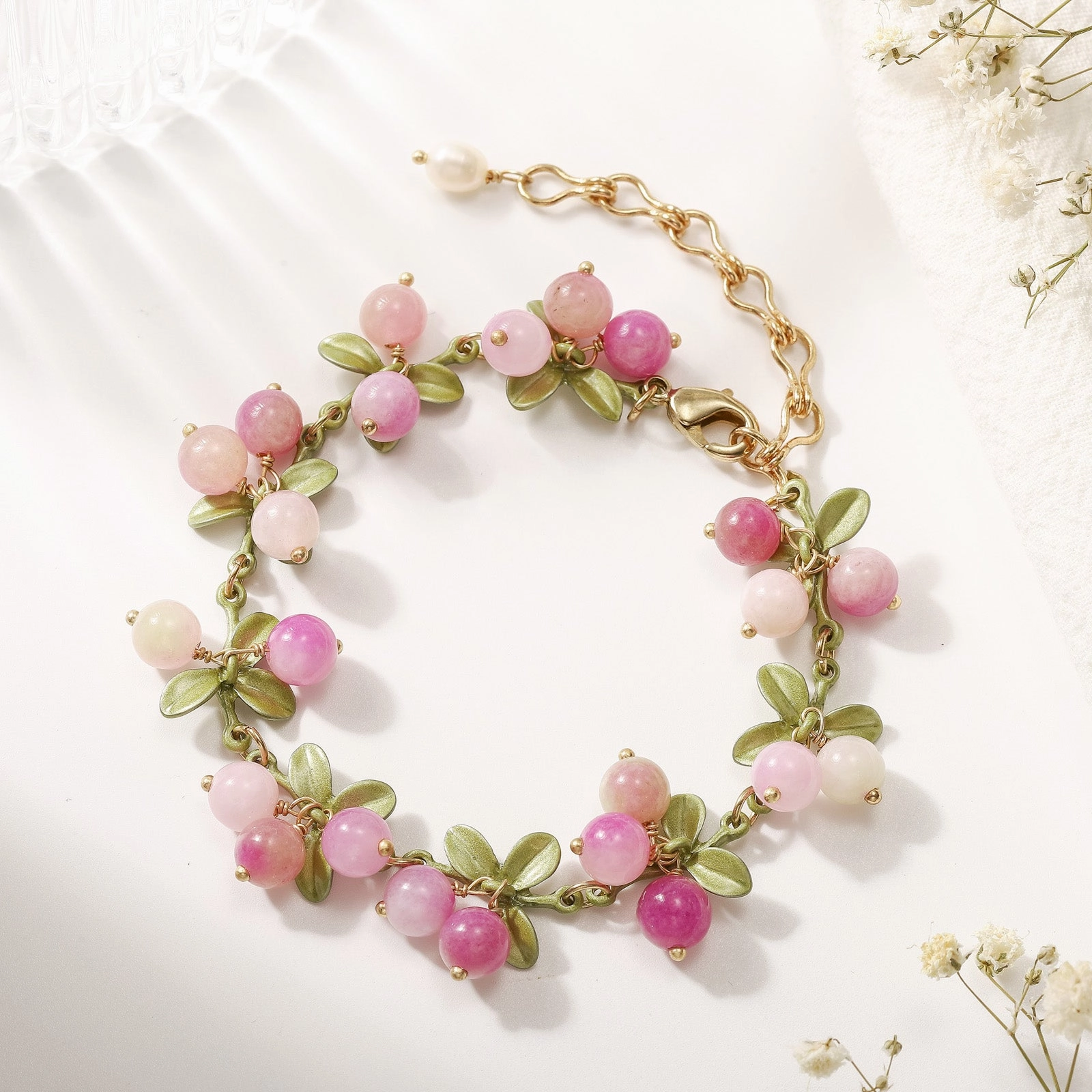 One Of A Kind Item Berry Necklace